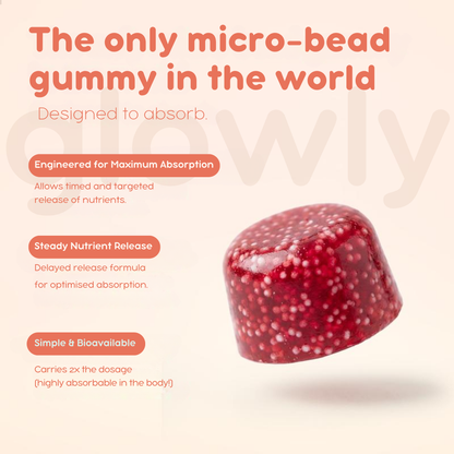 Glowly Magnesium & Ashwagandha Gummies