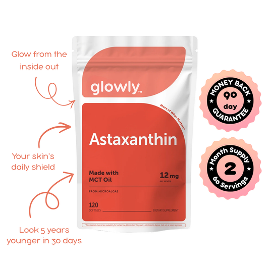 Glowly Astaxanthin 12mg Softgels